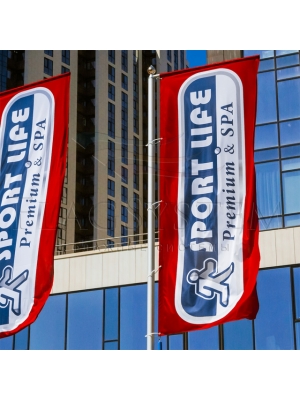 Флаги с логотипом компании