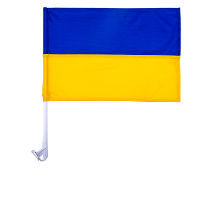 Автомобильный флаг Украины